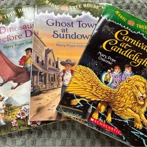 Scholastic Magic Tree House Adventure Trio